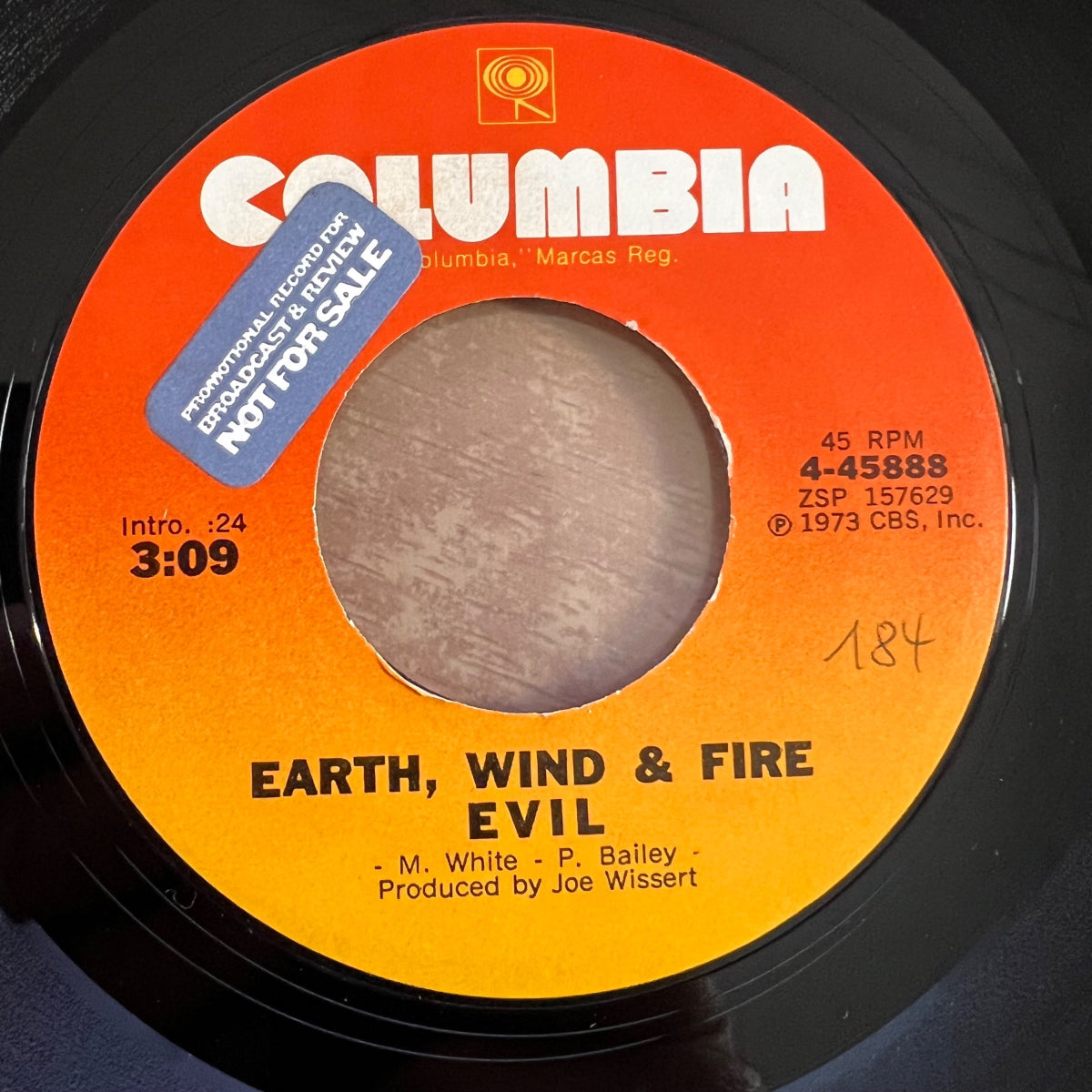 Earth, Wind & Fire - Evil / 1. US-Press. 1973 - (M-/VG++)