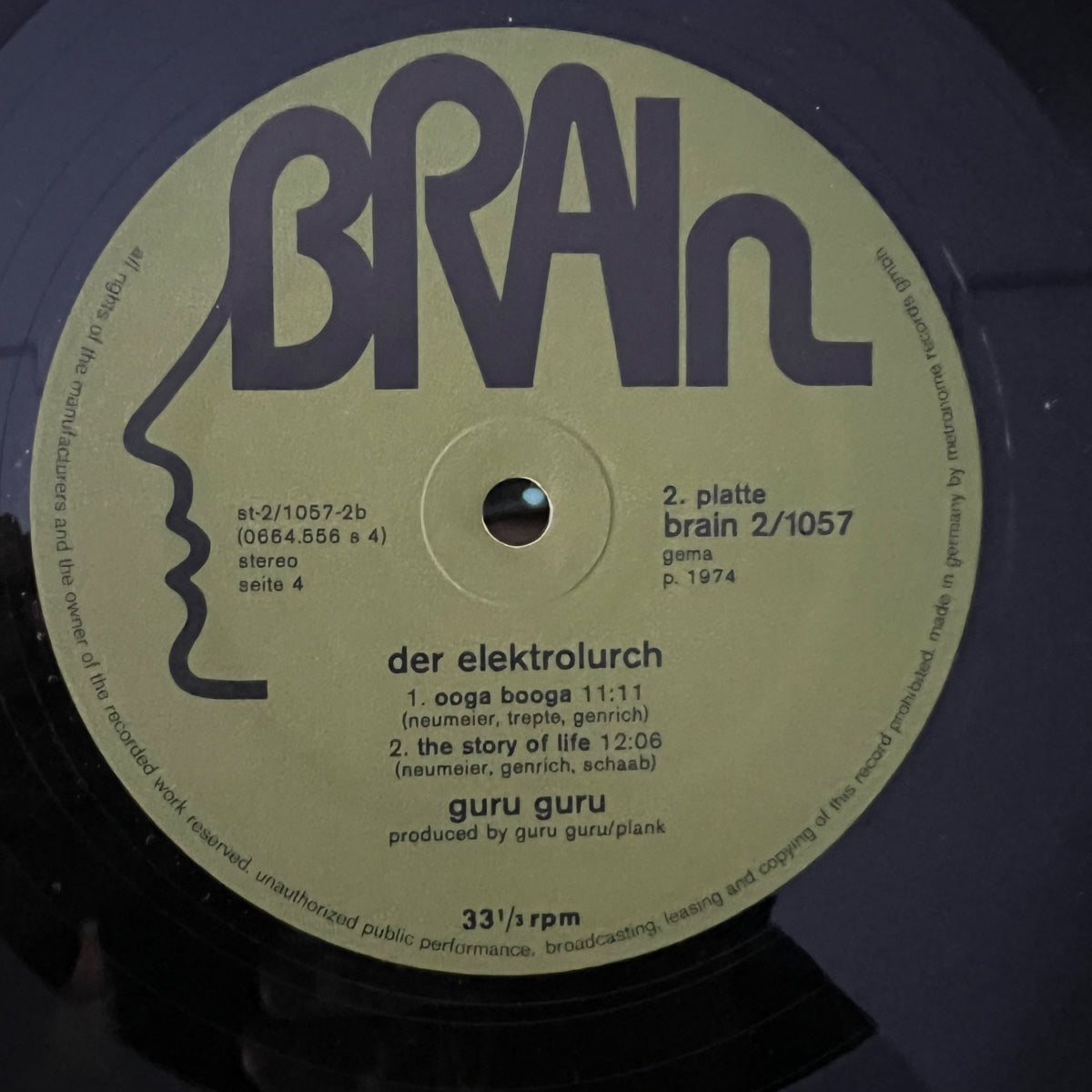 Guru Guru - Der Elektrolurch / 2 LP - 1. D-Press. 1974 - (M-/VG++)