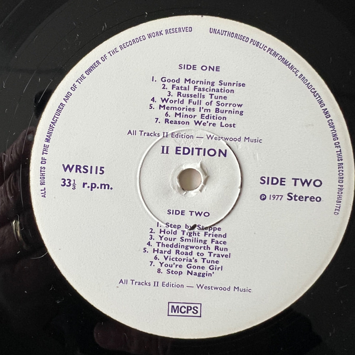 Second Edition - Not Really Bluegrass / 1. UK-Press. 1977 - (M-/VG++)