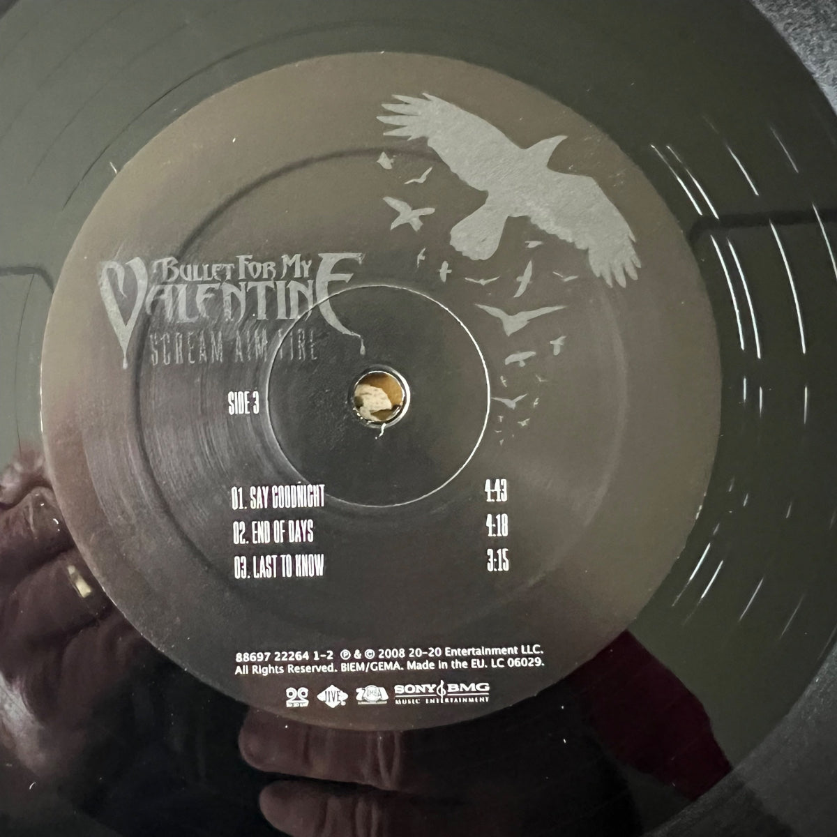 Bullet For My Valentine - Scream Aim Fire / 2 LP - 1re édition limitée. 2008 - (M-/VG++)