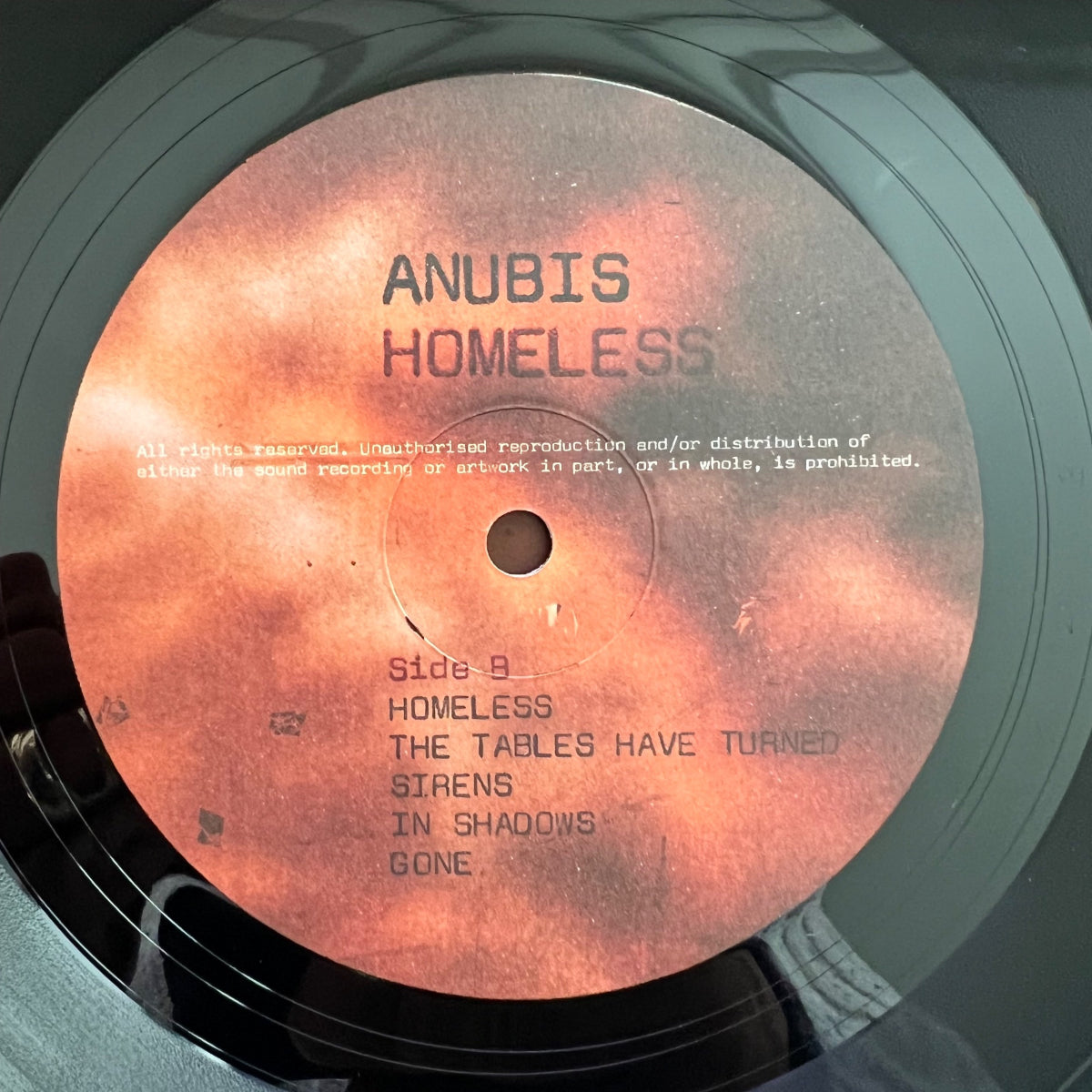 Anubis - Homeless / 1. Australia-Press. 2020 - Cover signiert - (Mint)