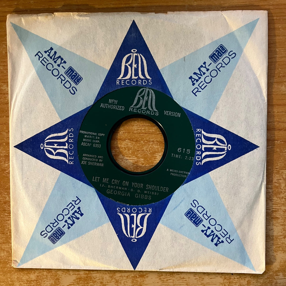 Georgia Gibbs - Venice Blue / US-Promo 1965 - (VG++/VG+)