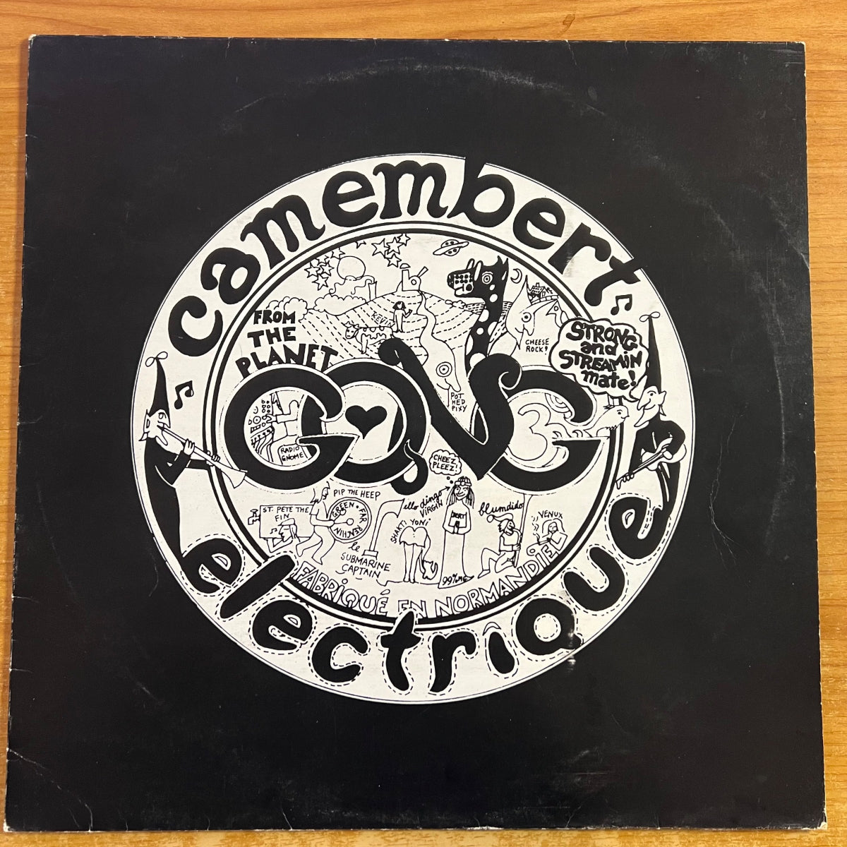Gong - Camembert Electrique / UK-Press. 1974 - (M-/VG+)