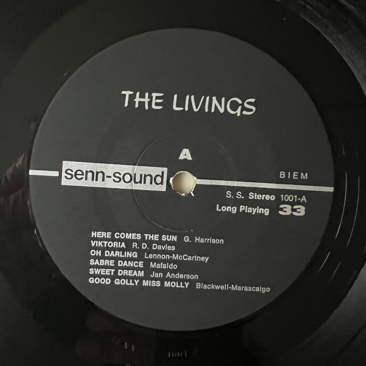 Livings - Livings Rock / 1. Swiss-Press. 1970 - (M-/VG++)