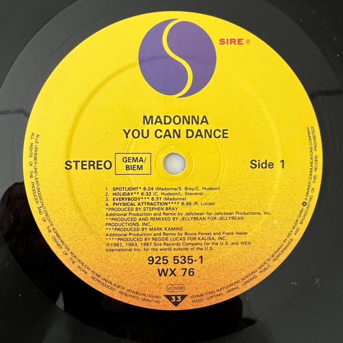 Madonna - You Can Dance / 1. D-Press. 1987 - Incl. Poster - (M-/M-)