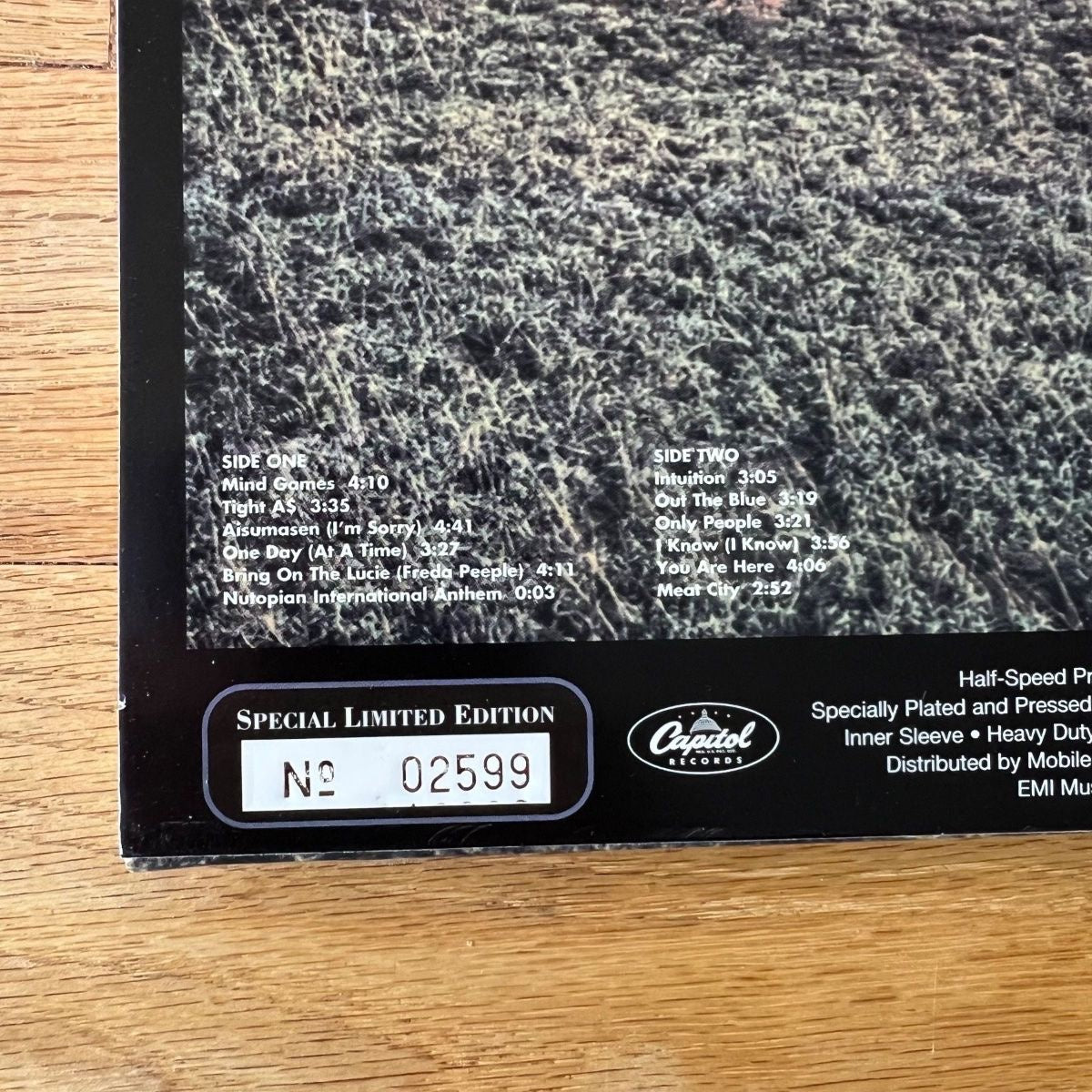John Lennon - Mind Games / Audiophile MFSL 2004 - (M-/Mint)