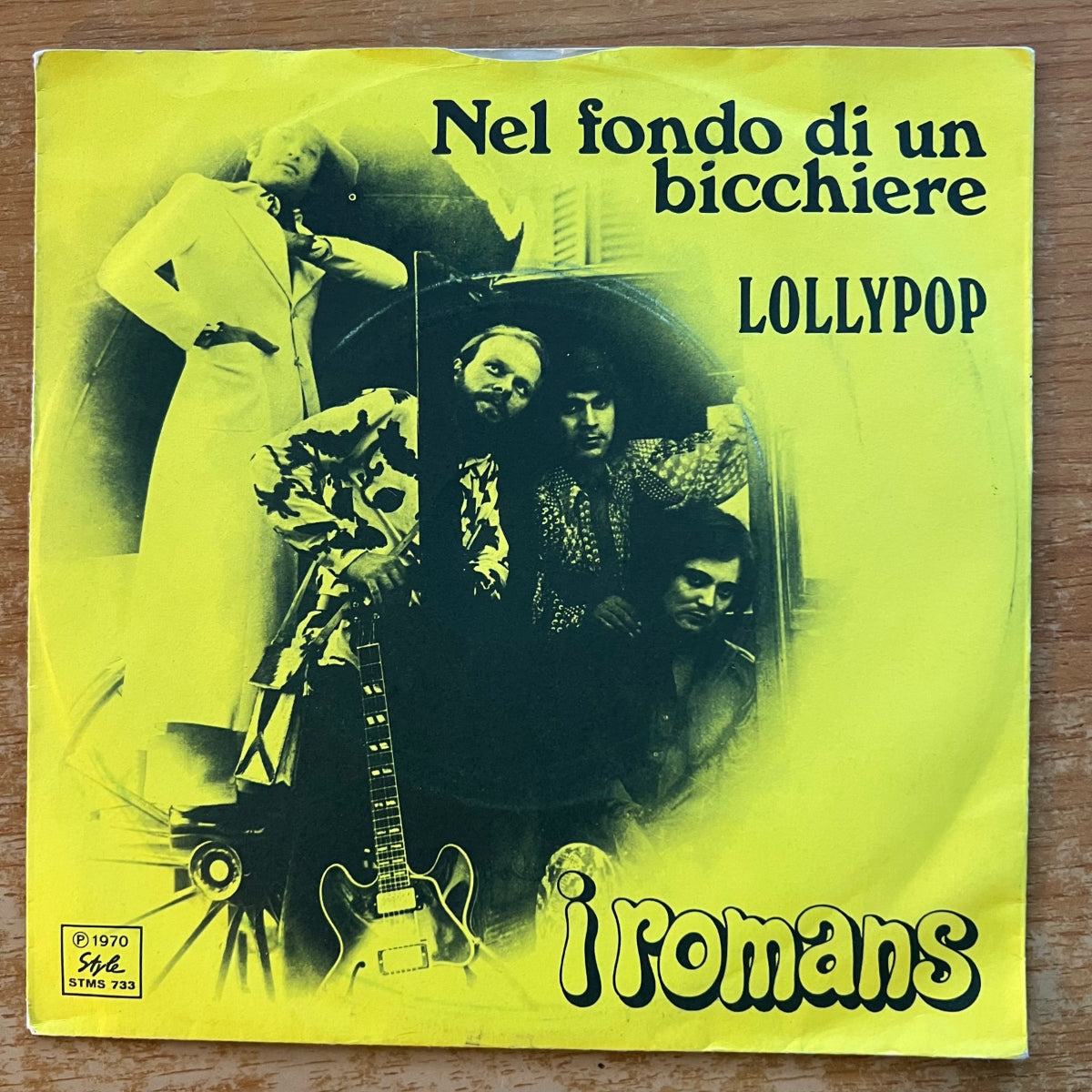 I Romans - Nel Fondo Di Un Bicchiere / 1. Italy-Press. 1970 - (VG++/VG++)