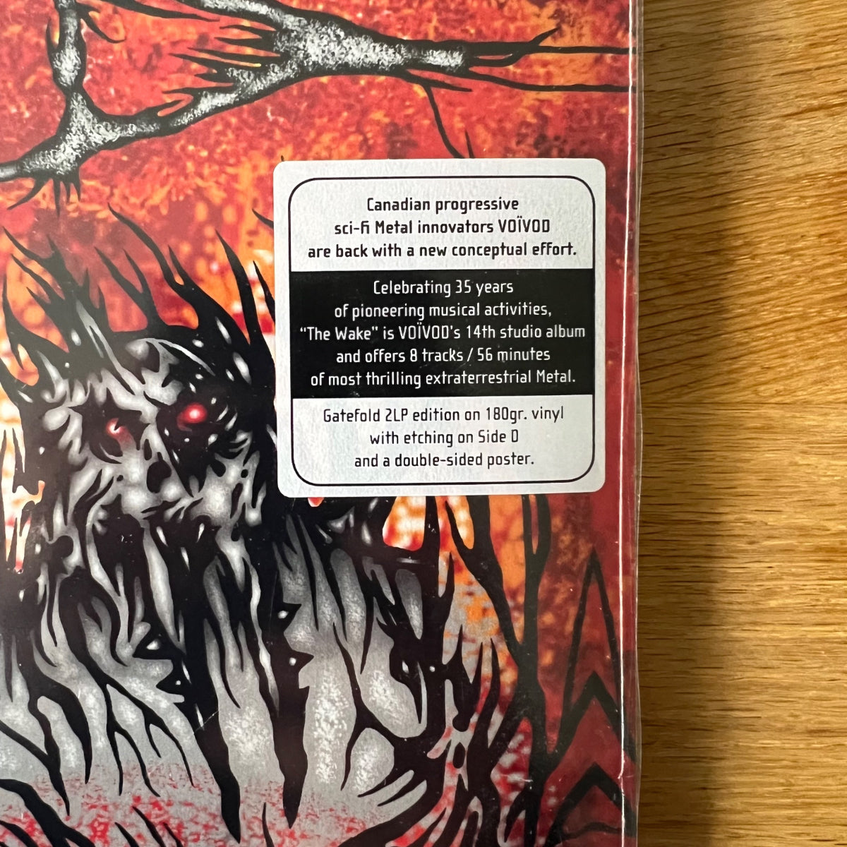 Voivod - The Wake / 2 LP - 1st D-Press. 2018 - incl. poster - (Mint &amp; Sealed)