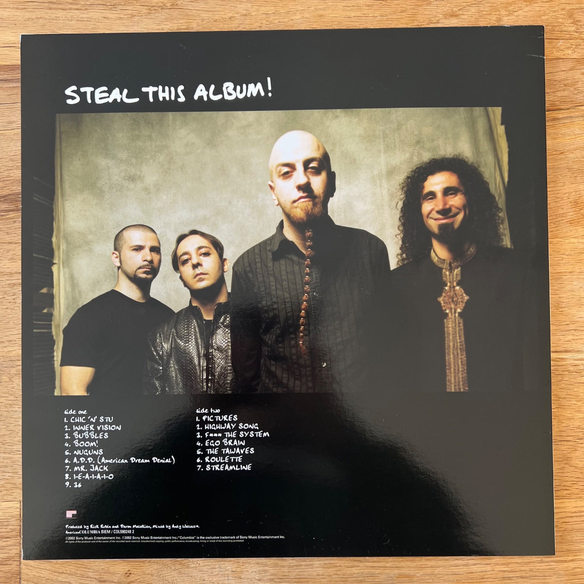 System Of A Down - Steal This Album / 1. EU-Press. on Vinyl - (Mint)