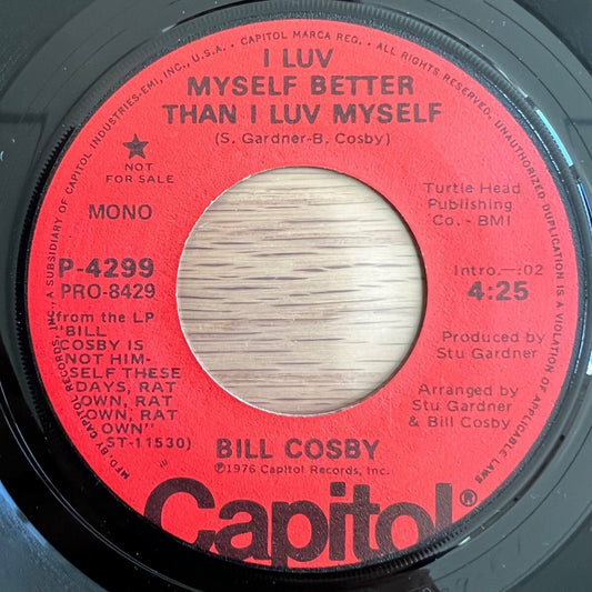 Bill Cosby - I Luv Myself Better Than I Luv Myself / US-Promo 1976 - (VG++/Neutral)