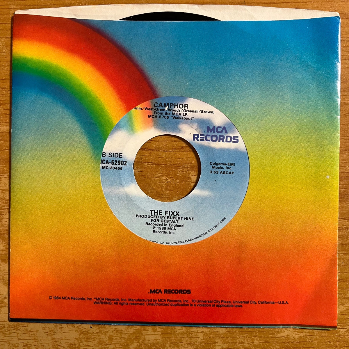 Fixx - Built For The Future / 1st US Press. 1986 - (VG++/VG++)