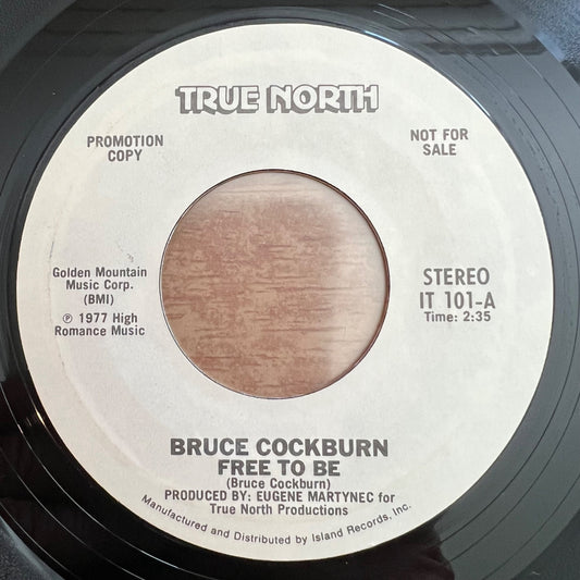Bruce Cockburn - Free To Be / US-Promo 1977 - (M-/Neutral)