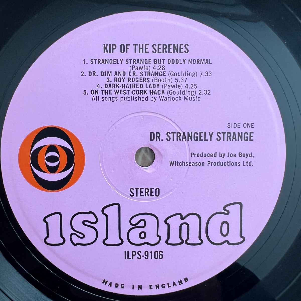 Dr. Strangely Strange - Kip Of The Senses / 1. UK-Press. 1969 - (VG++/VG++)