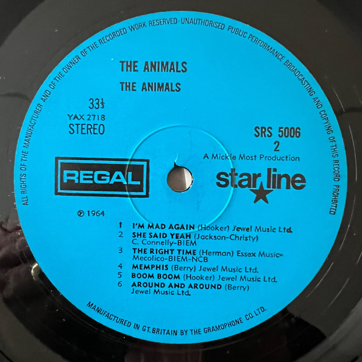 Animals - Same / UK-Press. 1969 - (VG++/VG++)