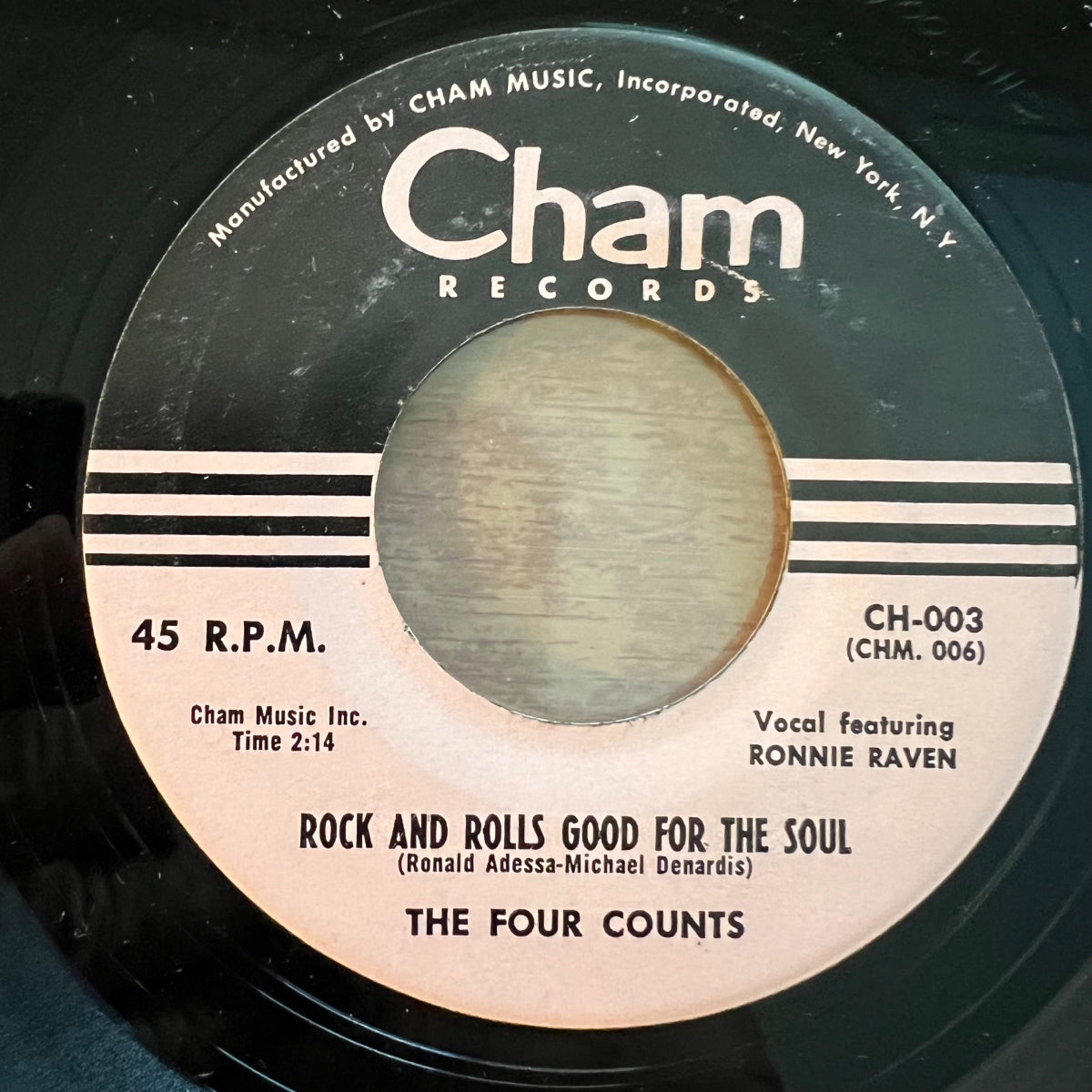 Four Counts - Rock And Rolls Good For The Soul / US RE - (M-/Neutral)