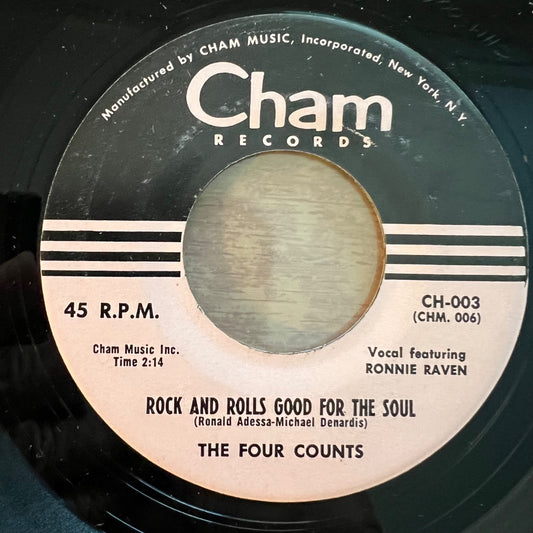 Four Counts - Rock And Rolls Good For The Soul / US RE - (M-/Neutral)