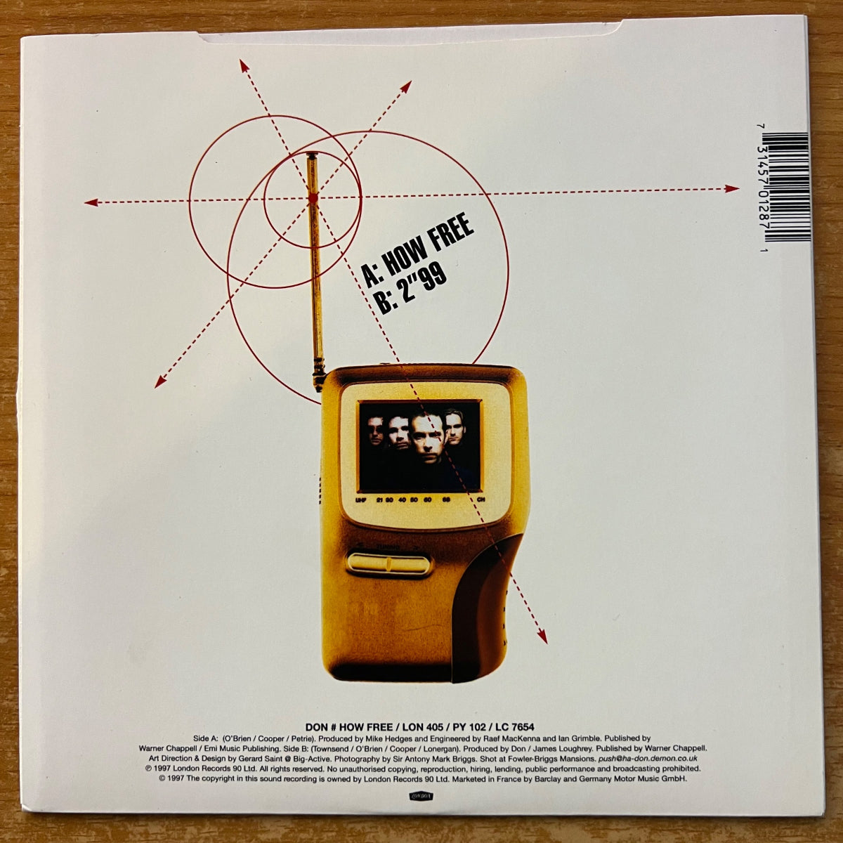Don - How Free / 1. UK-Press. 1997 - (M-/Mint)