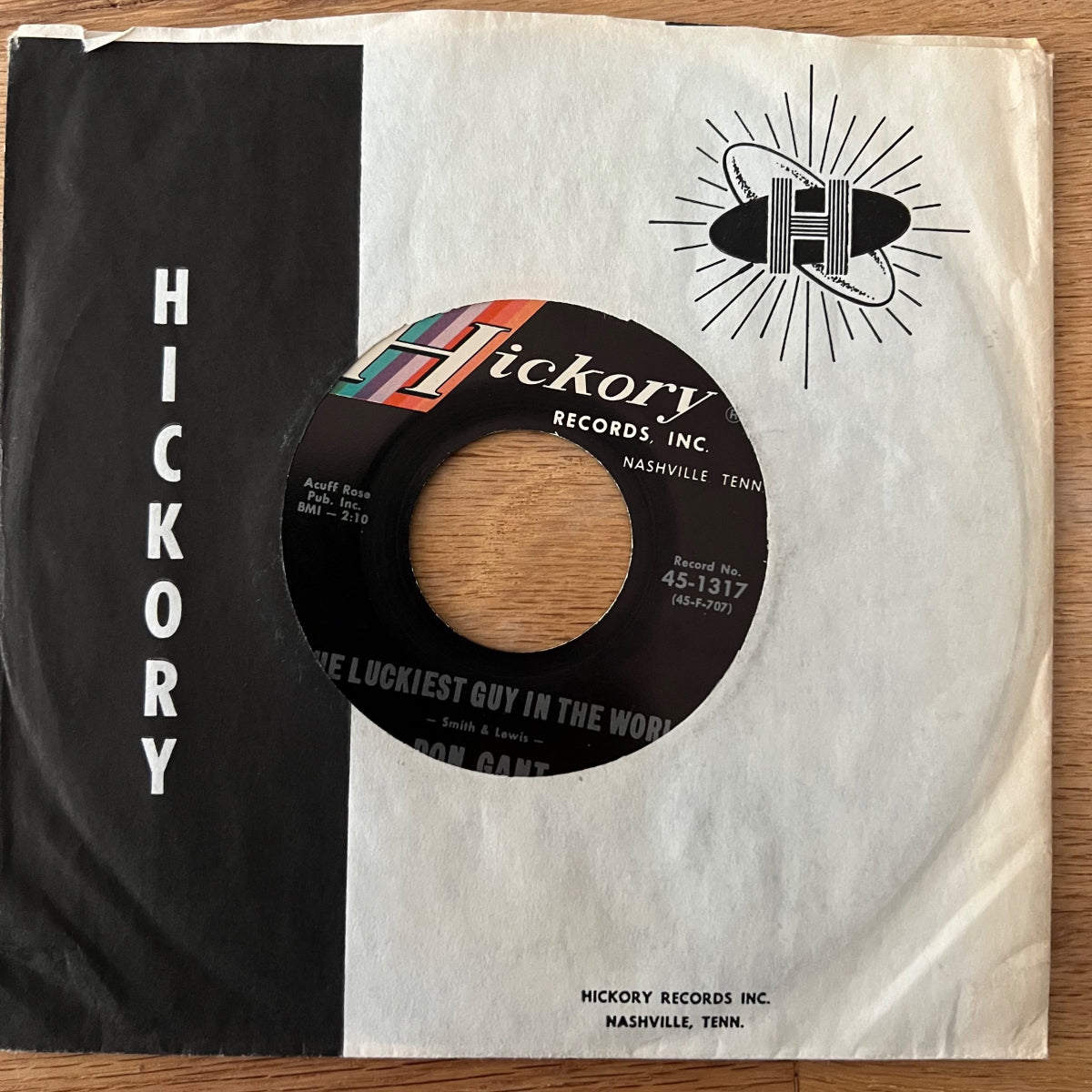 Don Gant - The Luckiest Guy In The World / 1. US Press. 1965 - (M-/VG+)