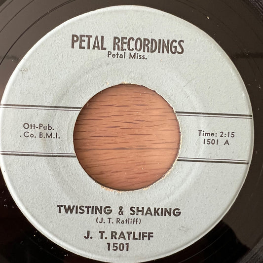 J.T. Ratliff - Twisting & Shaking / US-Press. RE von 1962 - (VG+/Neutral)