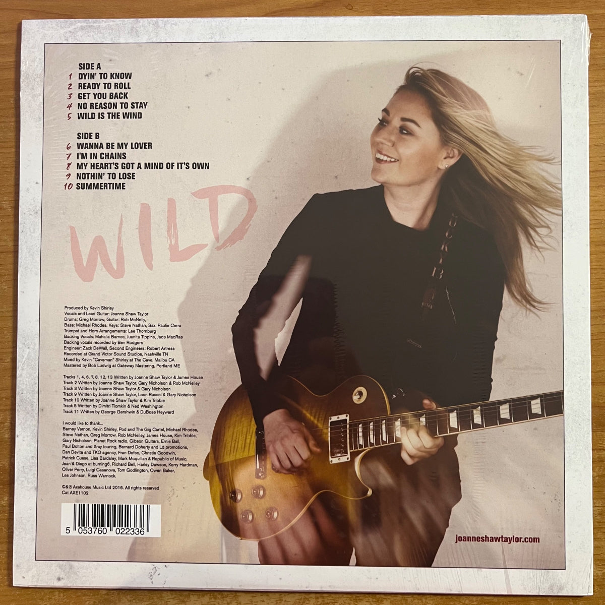 Joanne Shaw Taylor - Wild / 1. UK-Press. 2016 - (Mint & sealed)