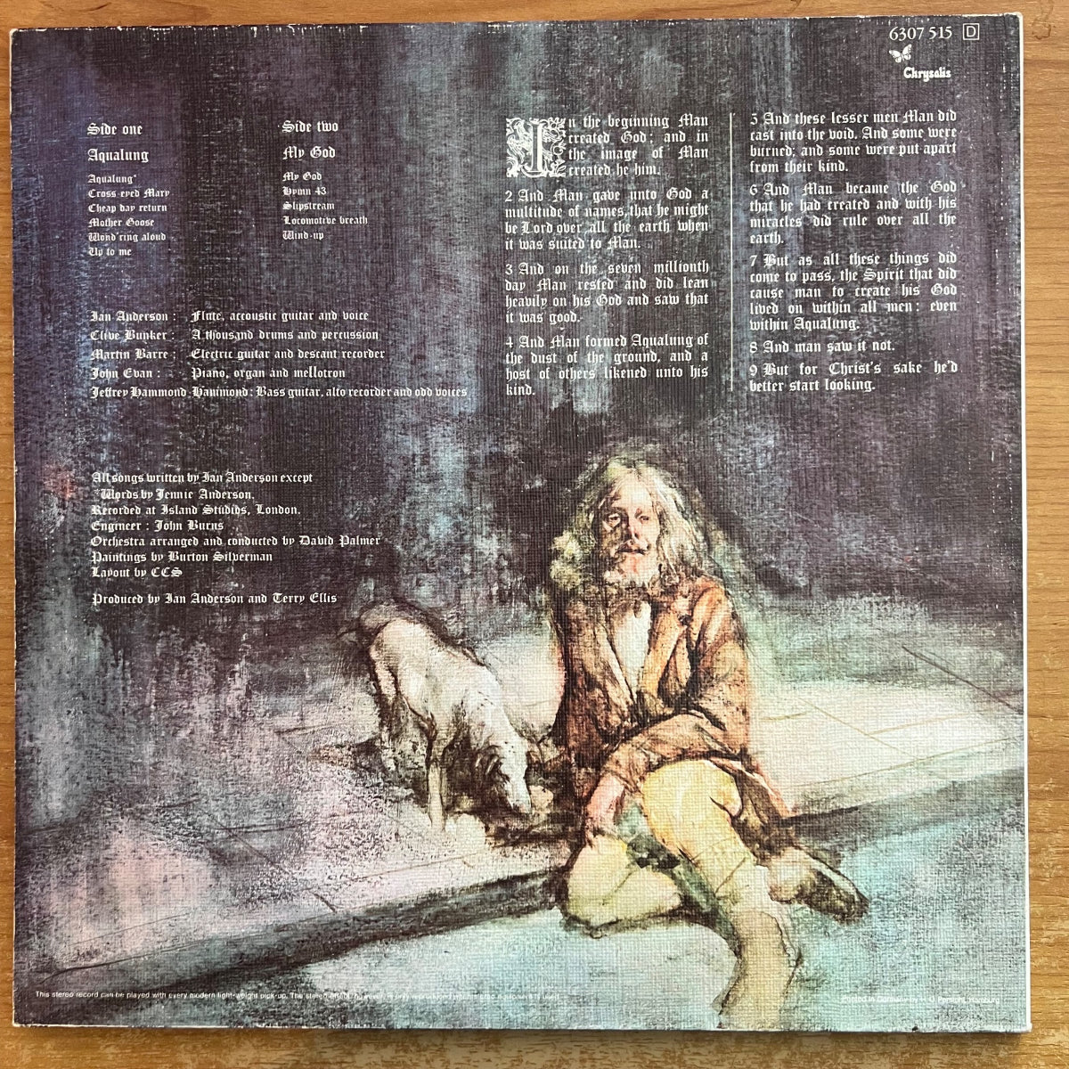 Jethro Tull - Aqualung / D-Press. 1973 - (M-/M-)