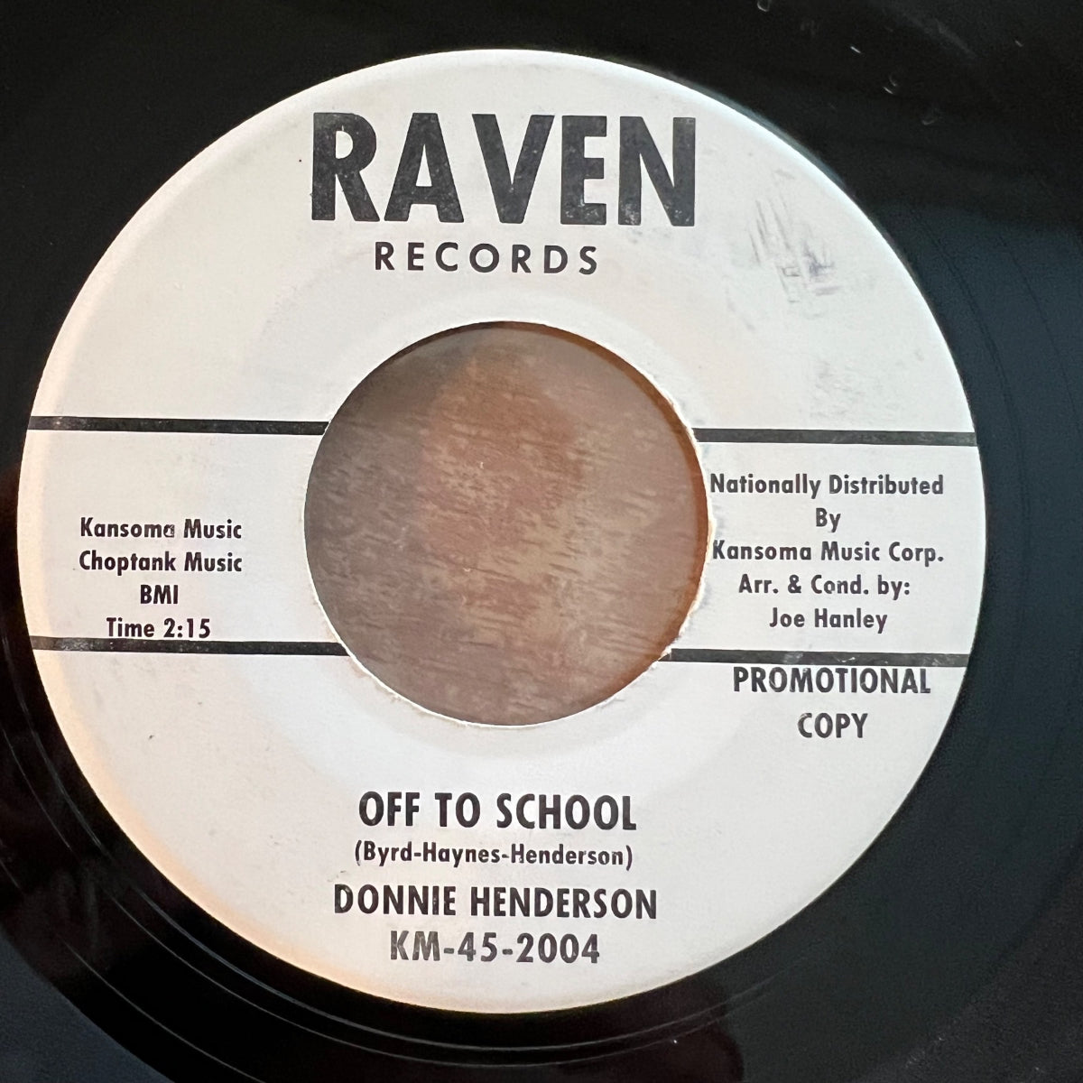 Donnie Henderson - It's Up To You / US-Promo 1960 - (VG++/Neutral)