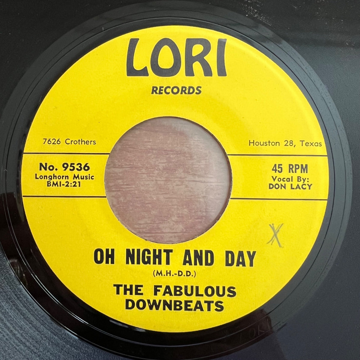 Fabulous Downbeats - Oh Night And Day / 1. US-Press. 196? - (VG++/Neutral)