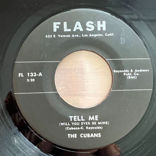 Cubans - Tell Me / US-Press., Reissue von 1959 - (VG++/Neutral)