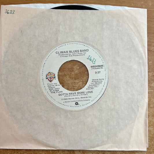 Climax Blues Band - Gotta Have More Love / 1. US-Press. 1980