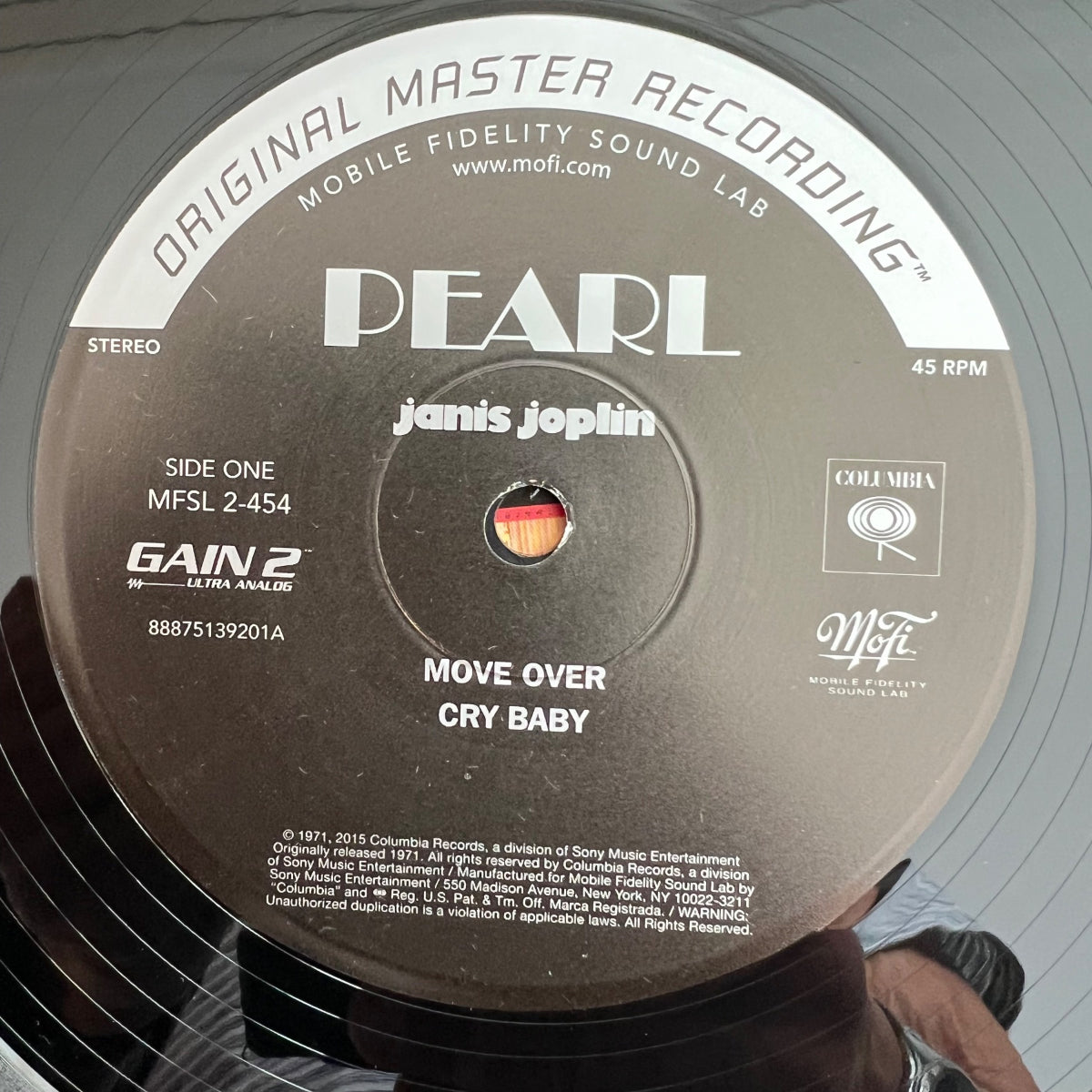 Janis Joplin - Pearl / Audiophile MFSL 2016 - (M-/M-)
