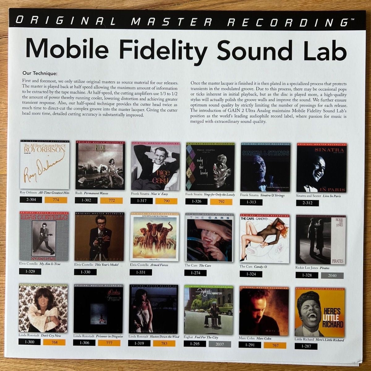 Grateful Dead - Wake Of The Flood / Audiophile MFSL 2011  - (Mint)