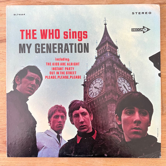 Who - The Who's Sings My Generation / US-Press. 1969 - (M-/VG++)