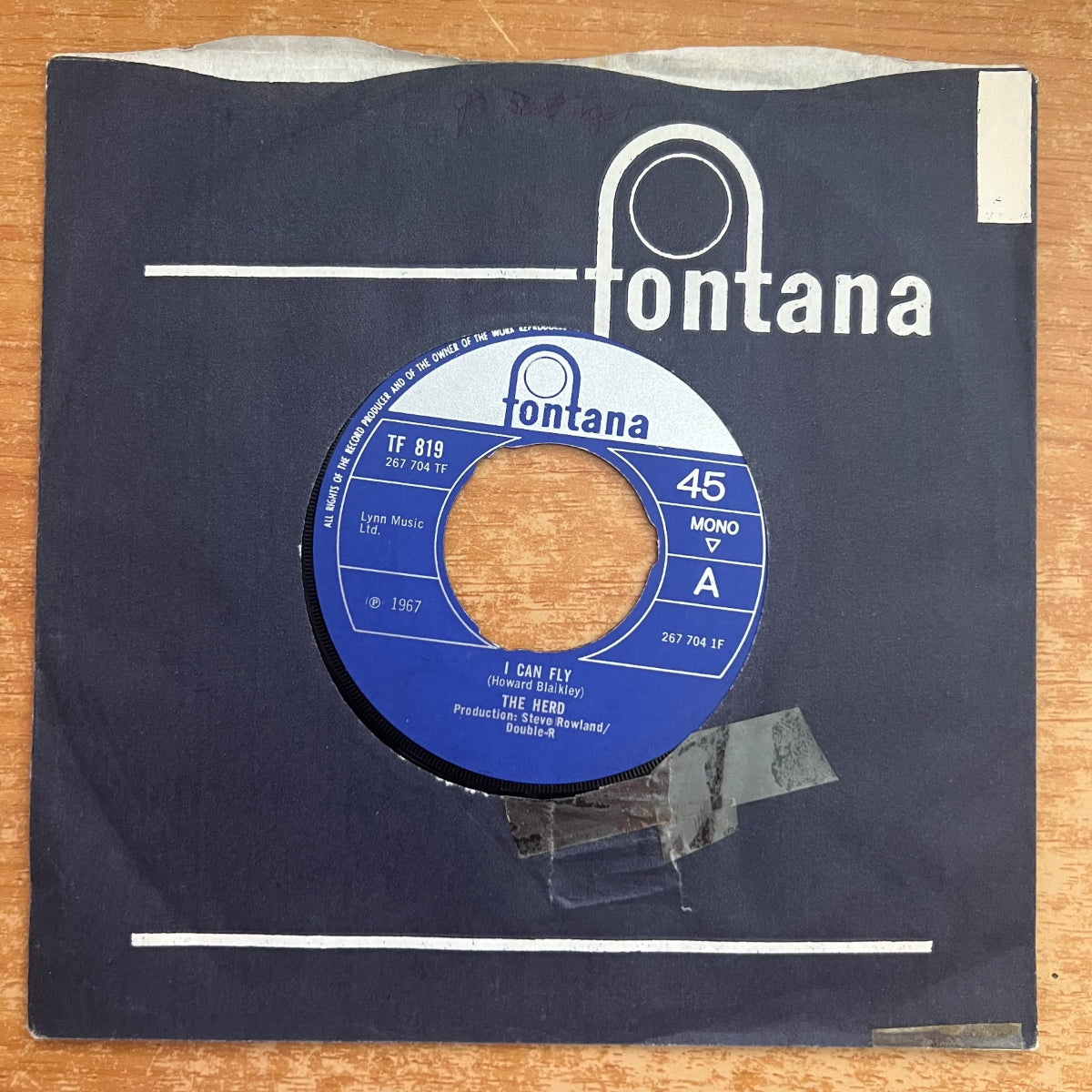 Herd - I Can Fly / 1. UK-Press. 1967 - (VG+/VG)