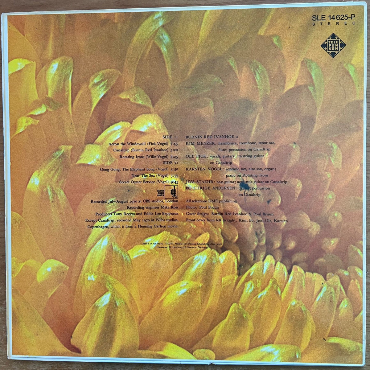 Burnin Red Ivanhoe - Same / 1. D-Press. 1970 - (VG++/VG++)