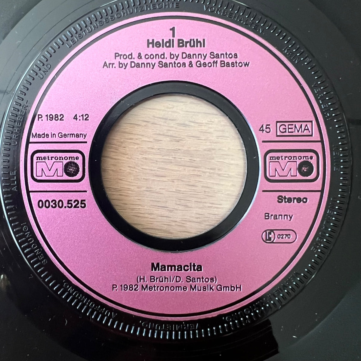 Heidi Brühl - Mamacita / 1. D-Press. 1982 - (M-/VG++)