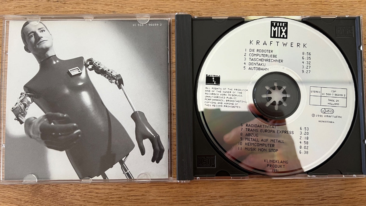 Kraftwerk - The Mix / CD - 1. D-Press. 1991 - (VG++/M-)