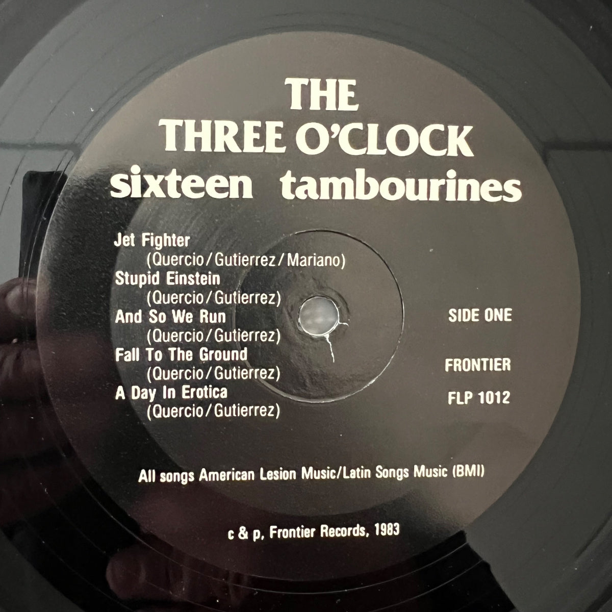 Three O'Clock - Sixteen Tambourines / 1. US-Press. 1983 - (M-/M-)