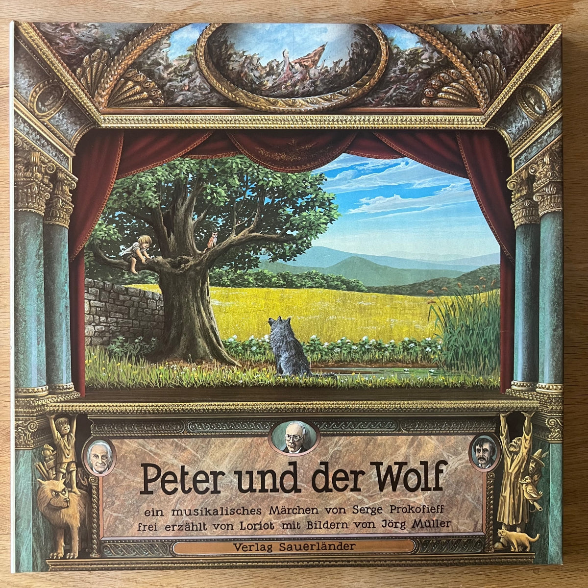 Loriot, Serge Prokofieff, Jörg Müller - Peter Und Der Wolf / D-Press. 1985 - (M-/M-)