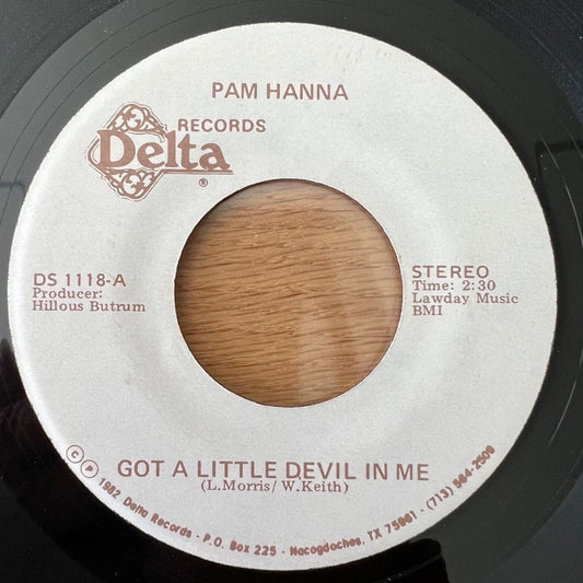 Pam Hanna - Got A Little Devil In Me / 1. US-Press. 1982 - (M-/Neutral)