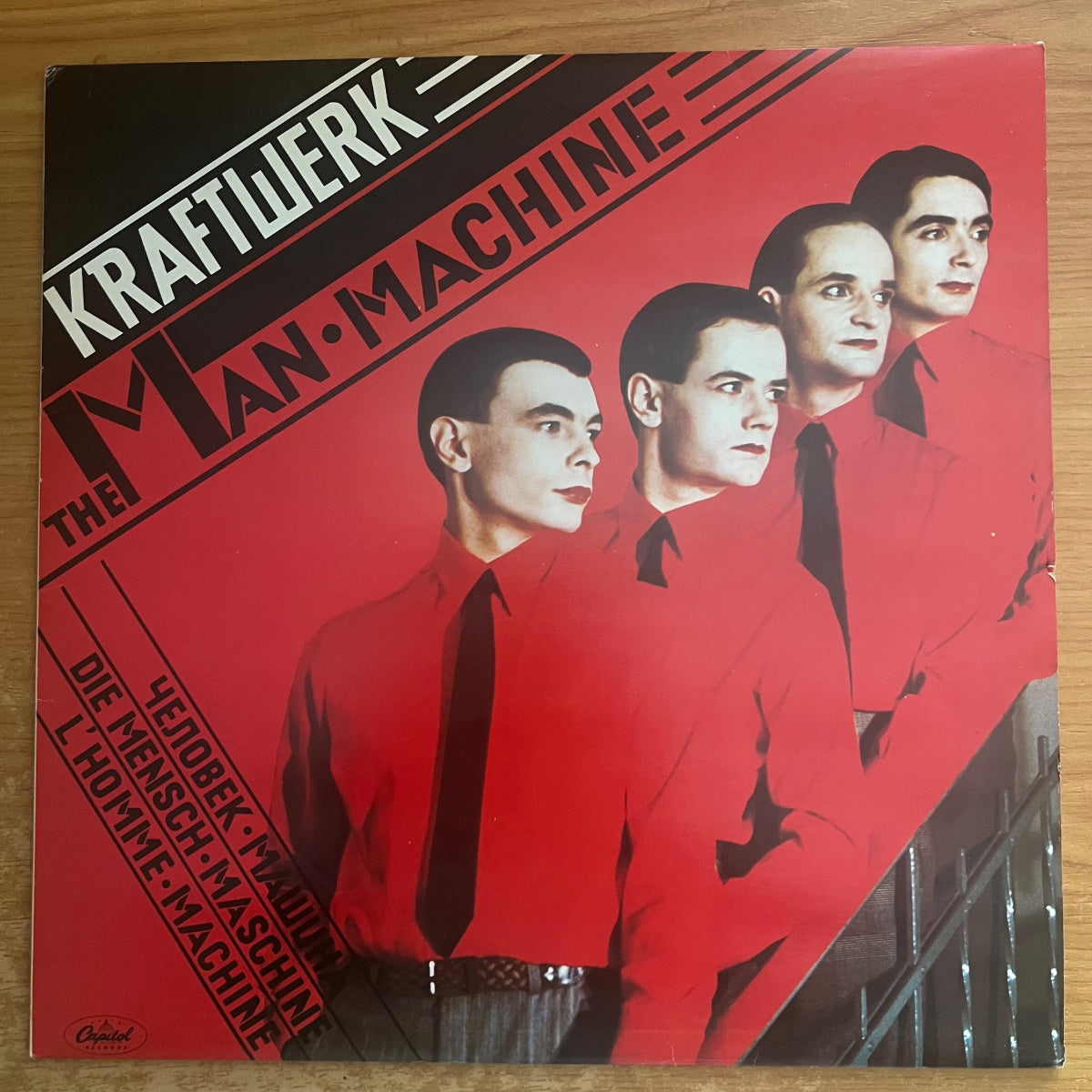 Kraftwerk - The Man-Machine / 1. UK-Press. 1978 - (VG++/VG++)