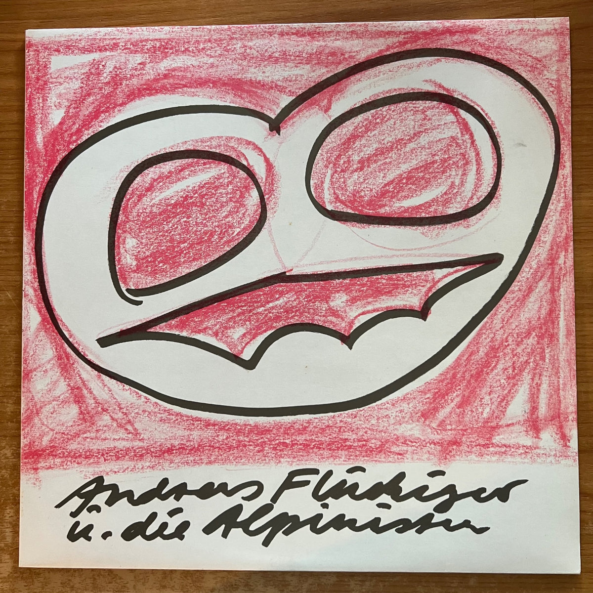 Andreas Flückiger & Die Alpinisten - Same / 1. Swiss-Press. 1985 - Cover signiert - (M-/M-)