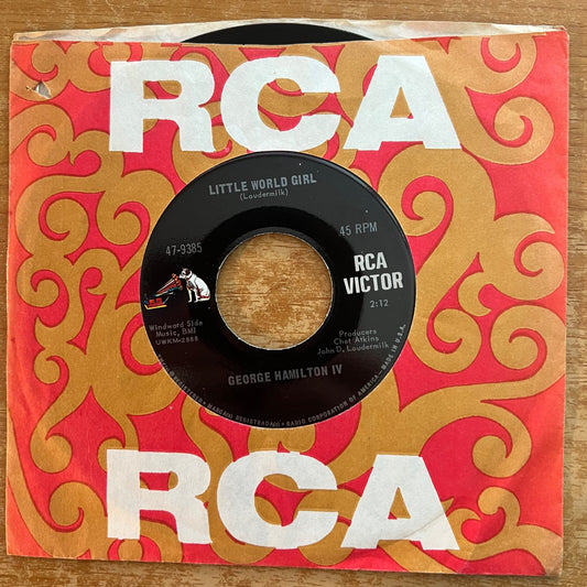 George Hamilton IV - Little World Girl / 1. US-Press. 1967 - (VG++/VG++)