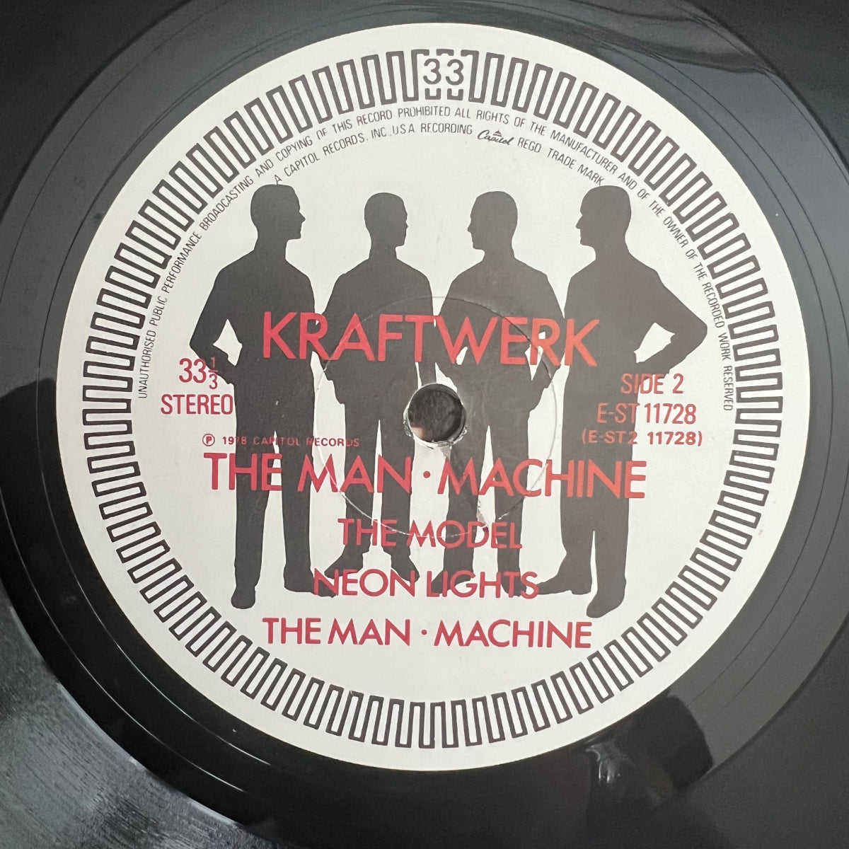 Kraftwerk - The Man-Machine / 1. UK-Press. 1978 - (VG++/VG++)