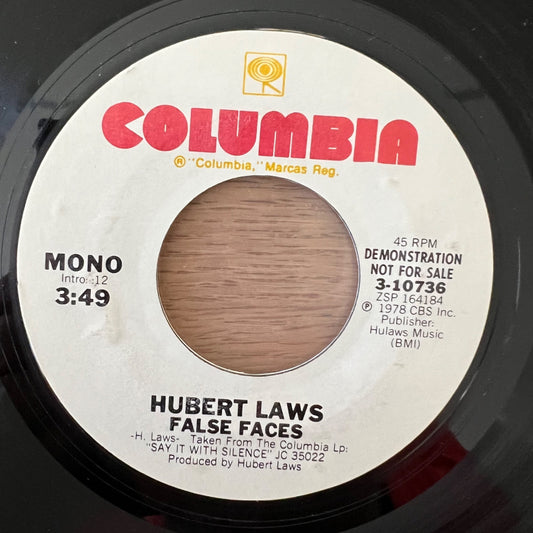 Hubert Laws - False Faces / US-Promo 1978 - (M-/Neutral)