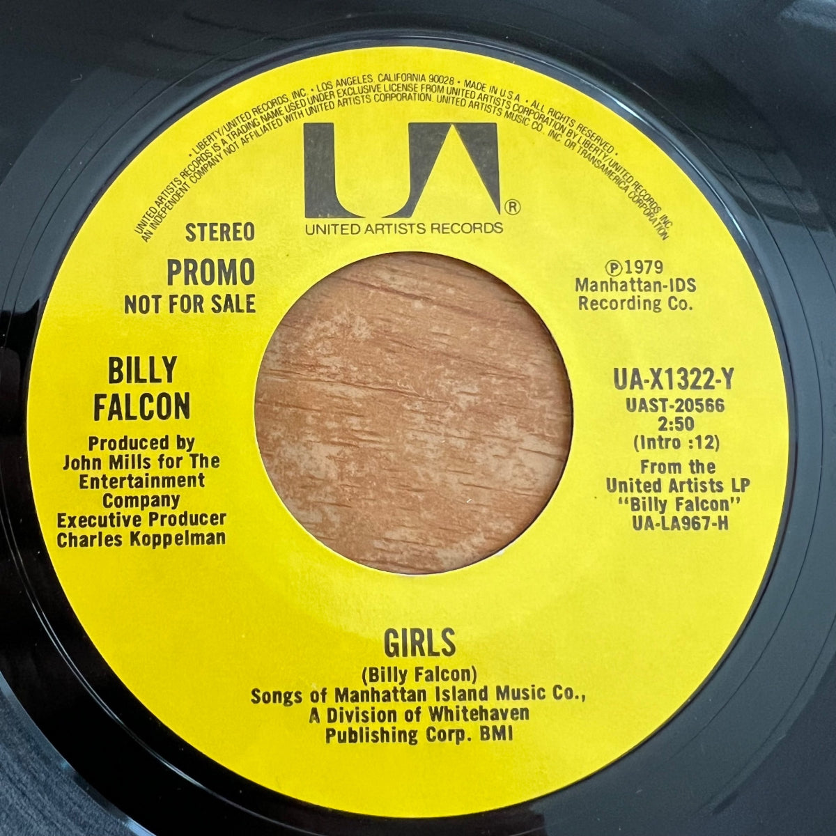 Billy Falcon - Girls / US-Promo 1979 - (M-/Neutral)