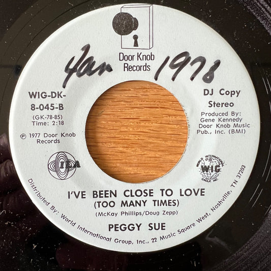 Peggy Sue - To Be Loved / 1. US-Press. 1978 - (M-/Neutral)