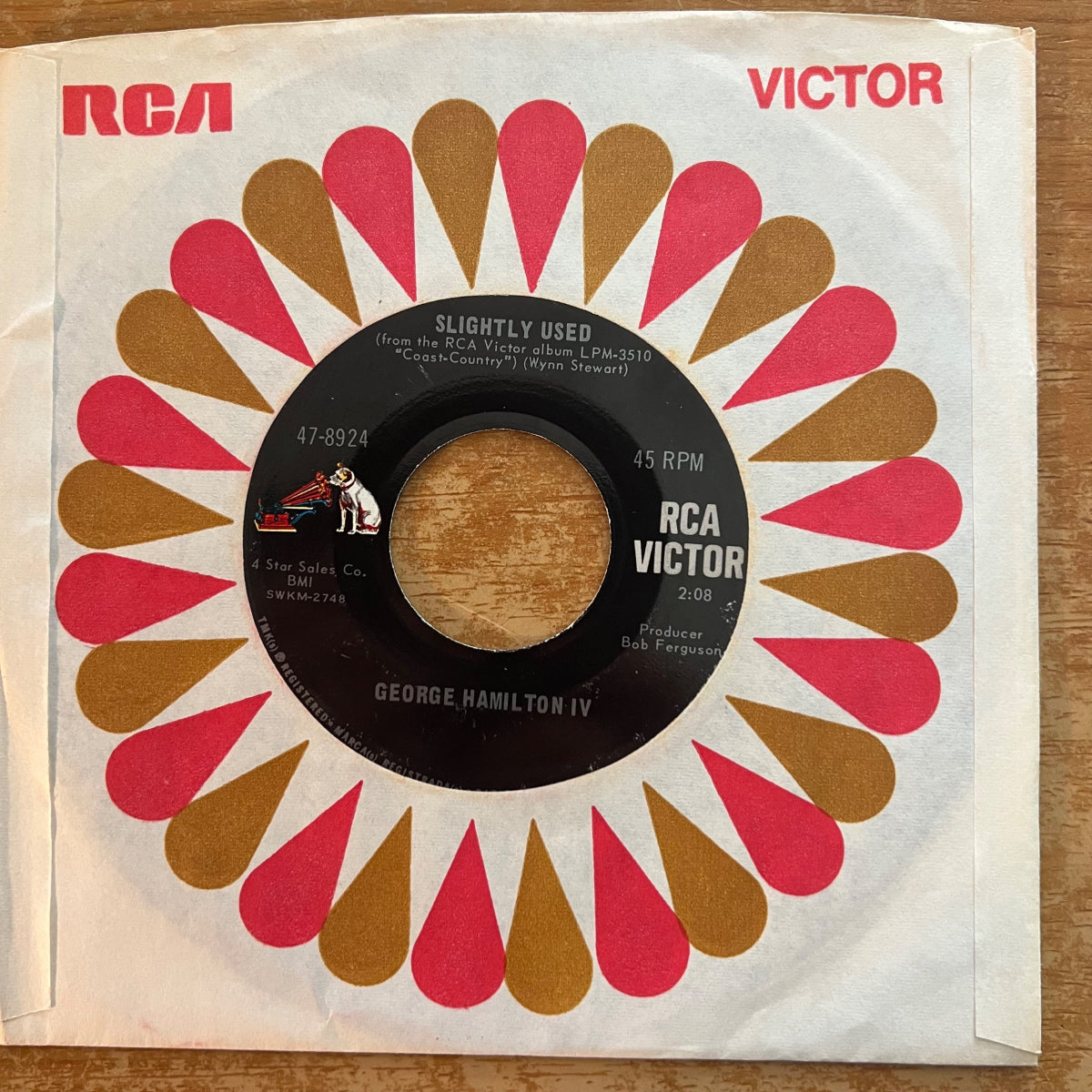 George Hamilton IV - Early Morning Rain / 1. US-Press. 1966 - (VG+/VG++)