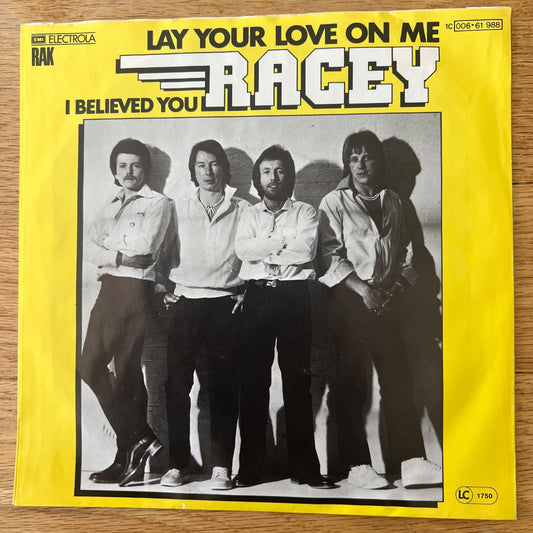 Racey - Lay Your Love On Me / 1. D-Press. 1978 - (M-/VG++)