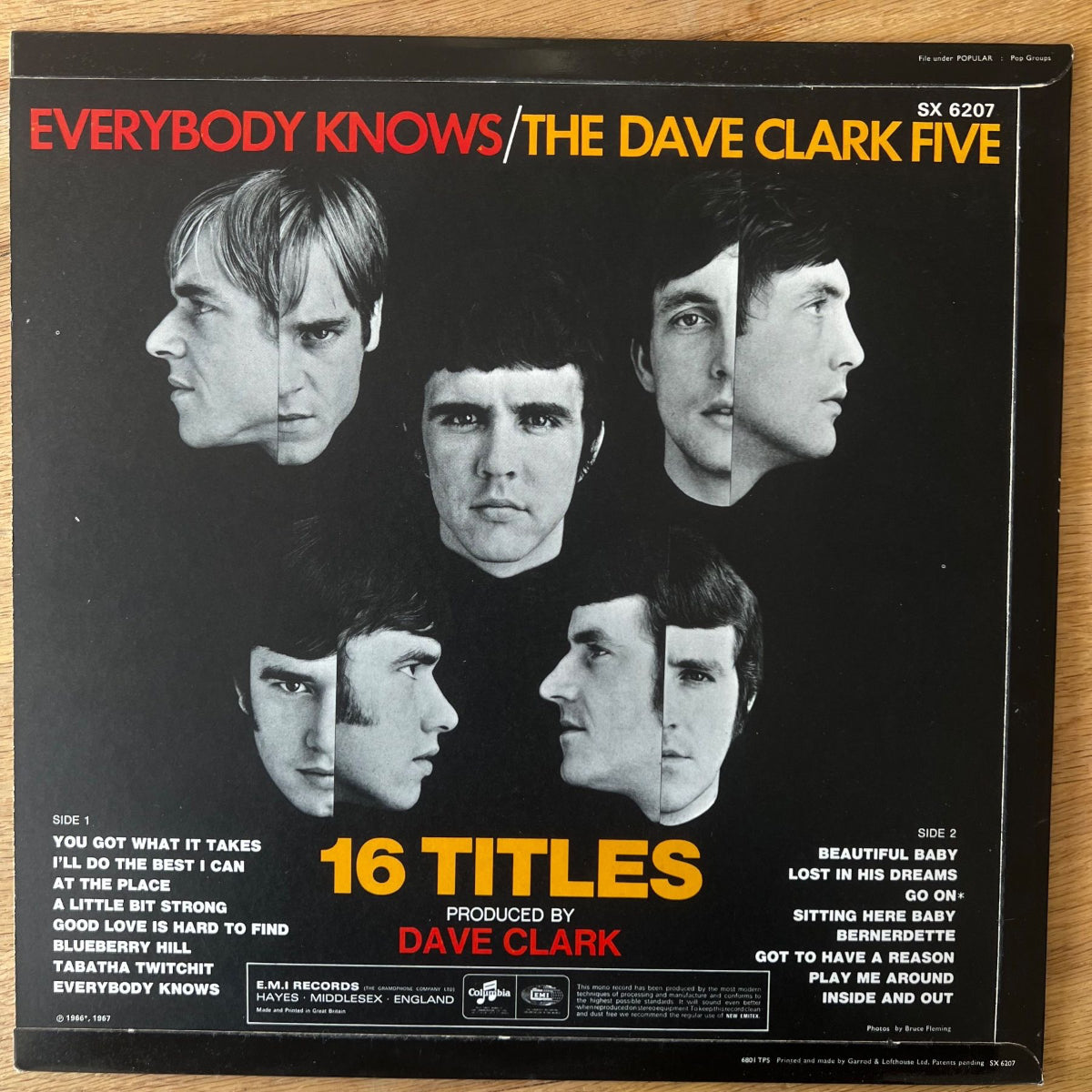 Dave Clark Five - Everybody Knows / 1. UK Press. 1968 - (M-/M-)