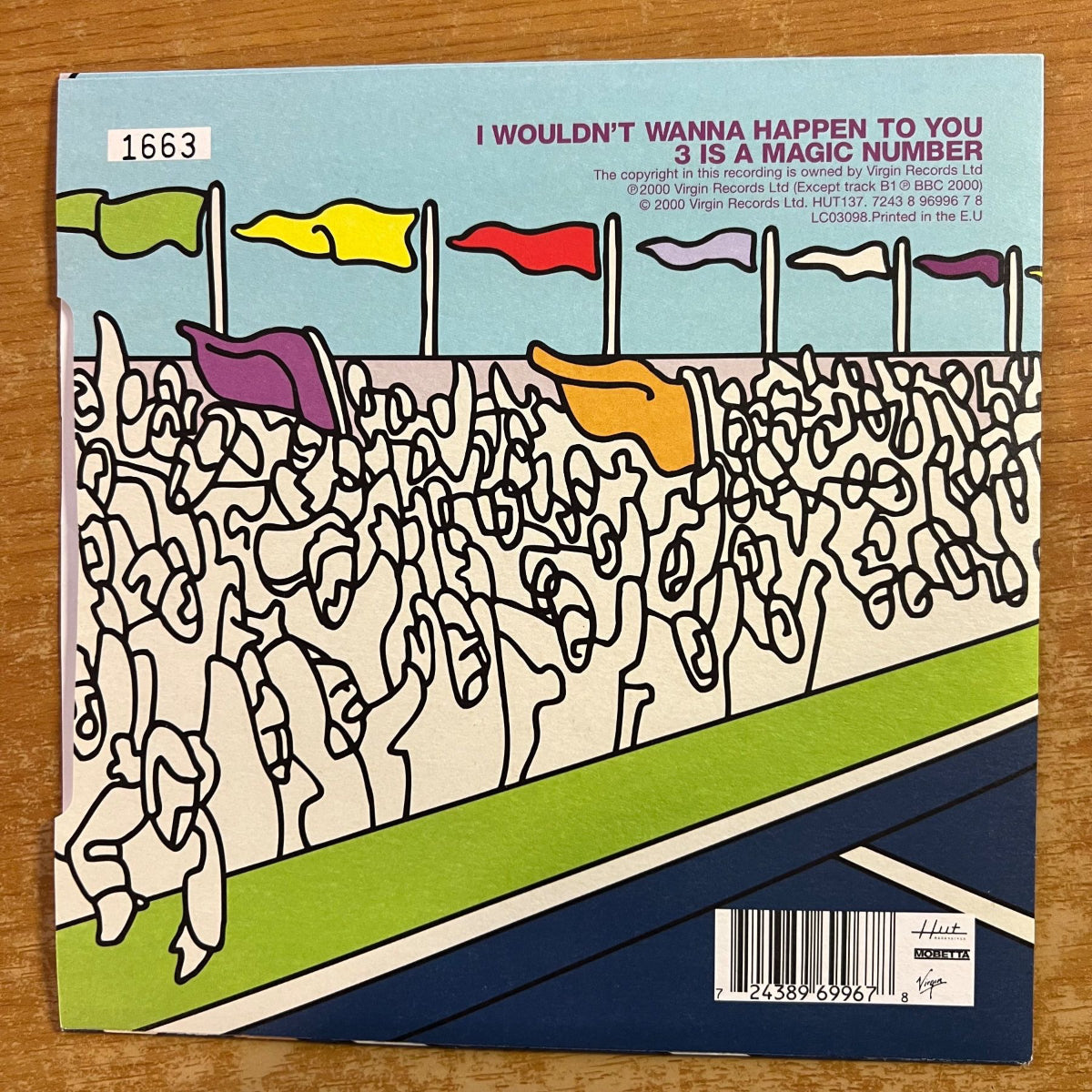 Embrace - I Wouldn't Wanna Happen To You / 1. UK-Press. 2000 - (M-/M-)